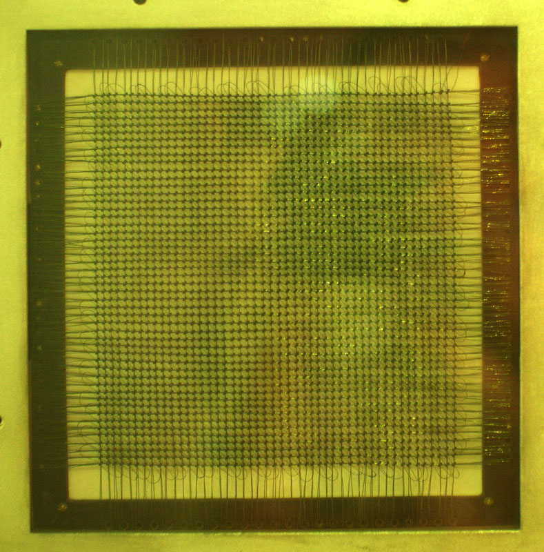 Ansicht Magnetkernspeicher